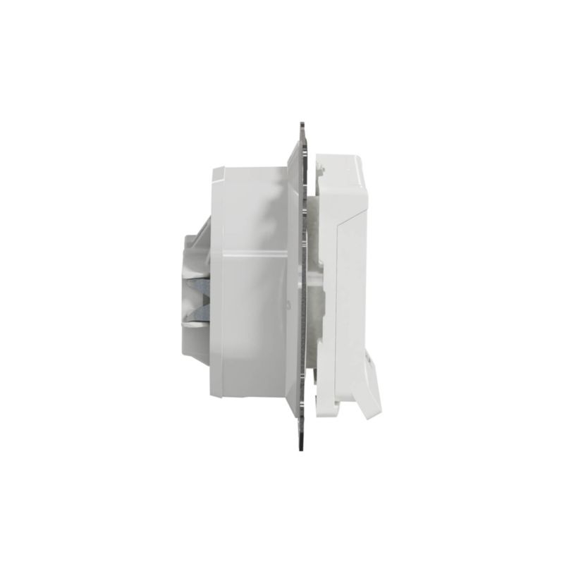 Enkelt indbygningsstik Schneider Electric Sedna Design&Elements IP44 hvid