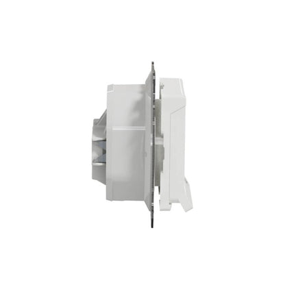 Enkelt indbygningsstik Schneider Electric Sedna Design&Elements IP44 hvid