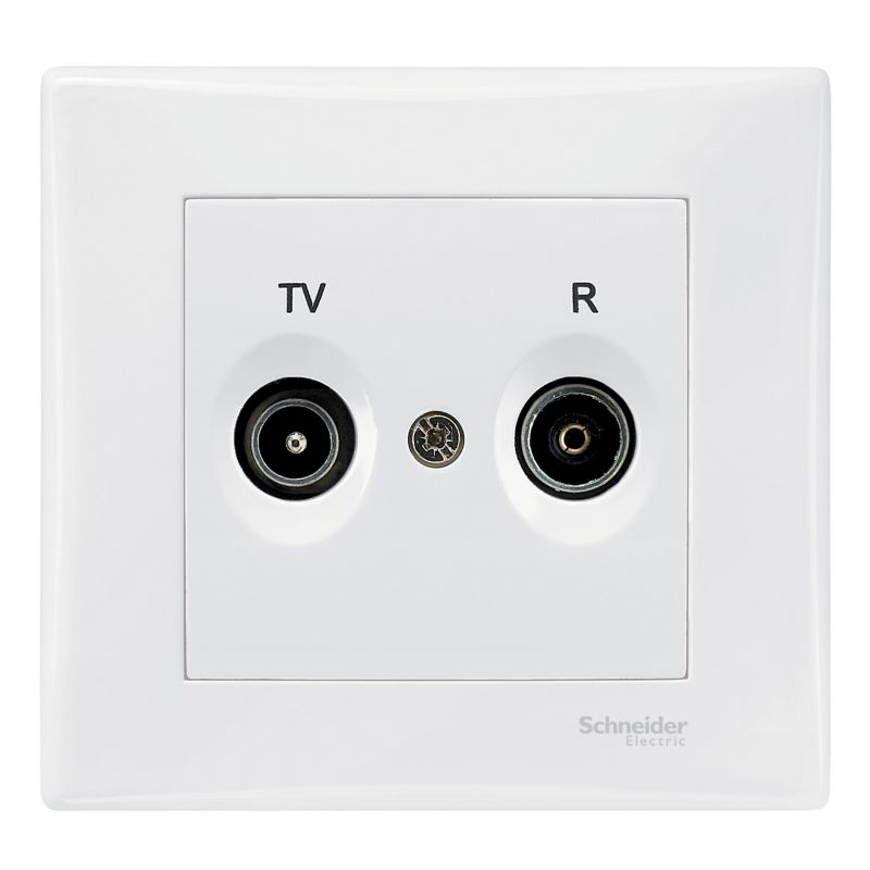Schneider Electric Sedna hvid afslutnings-RTV-stik