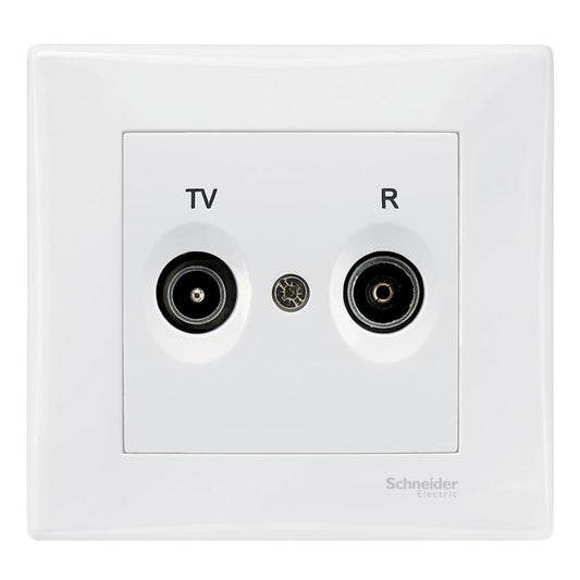 Schneider Electric Sedna hvid afslutnings-RTV-stik