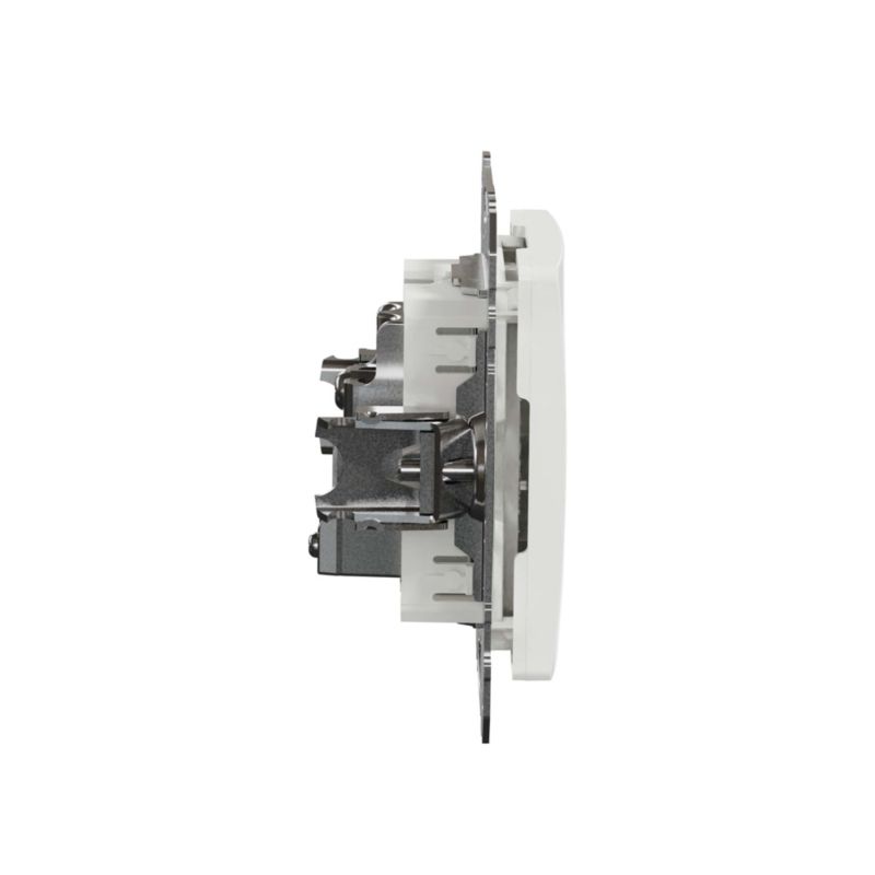 TV-stik Schneider Electric Sedna Design&Elements type F hvid