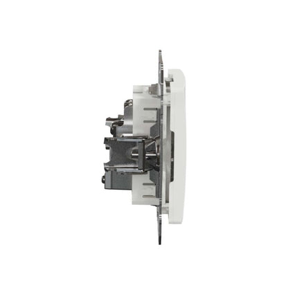 TV-stik Schneider Electric Sedna Design&Elements type F hvid