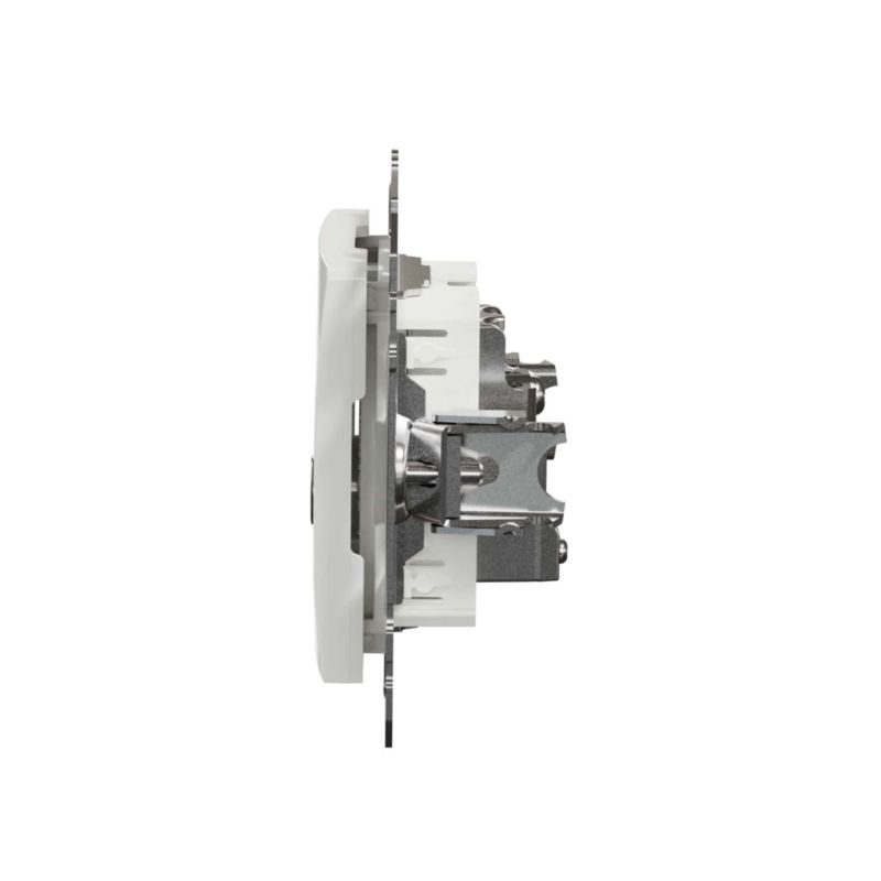 TV-stik Schneider Electric Sedna Design&Elements type F hvid