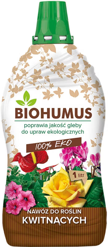 Gødning til Blomstrende Planter Biohumus 1 Liter
