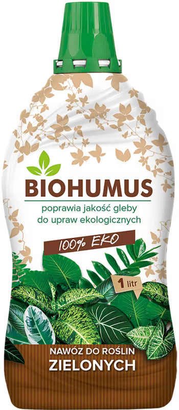 Gødning til Grønne Planter Biohumus 1 Liter