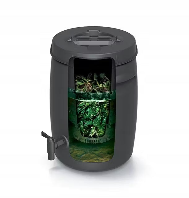 Gødningsbeholder 55 Liter Sort