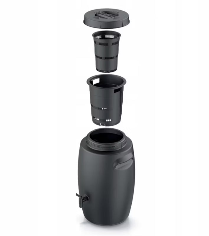 Gødningsbeholder 55 Liter Sort