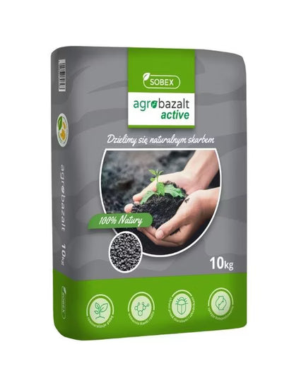 Gødningsgranulat Agrobazalt Active 10 kg