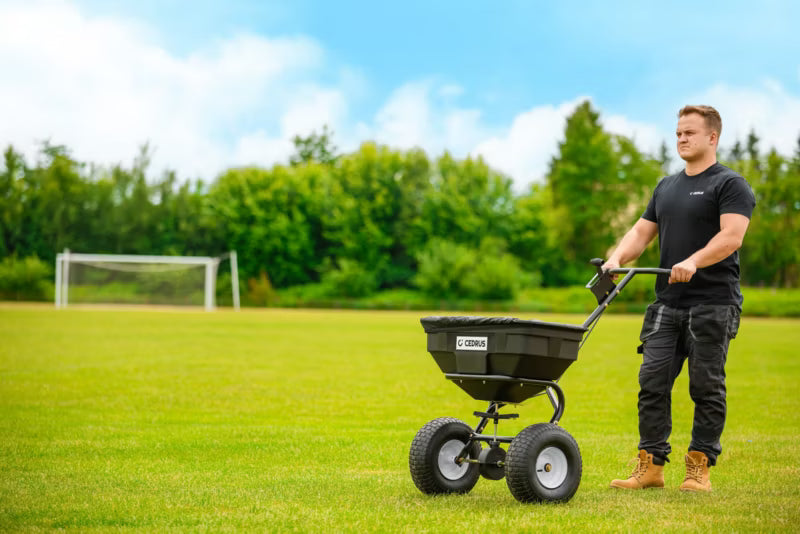 Gødningsspreder SP31515A 60 Liter Rød