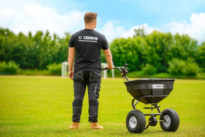 Gødningsspreder SP31515A 60 Liter Rød