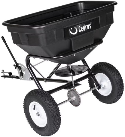 Gødningsspreder Til Havetraktor SP31508 60 Liter Rød