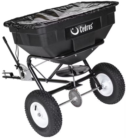Gødningsspreder Til Havetraktor SP31508 60 Liter Rød
