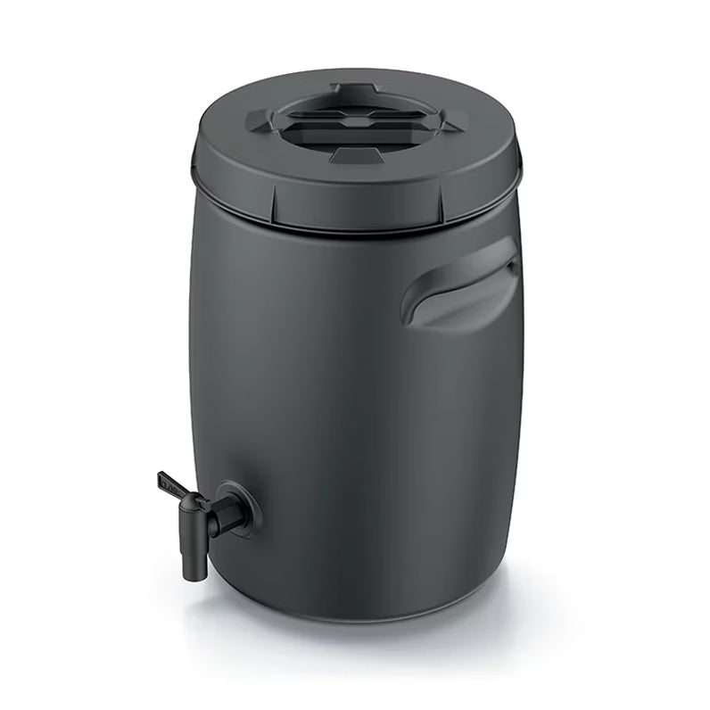Gødningstank 25 Liter Sort Kompostbeholder