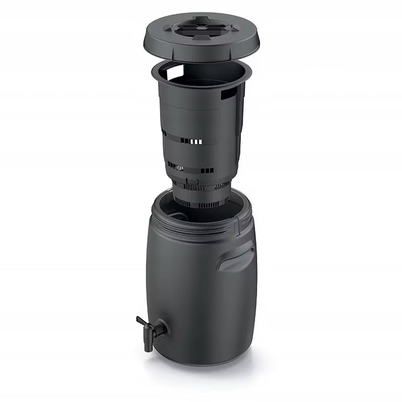 Gødningstank 25 Liter Sort Kompostbeholder
