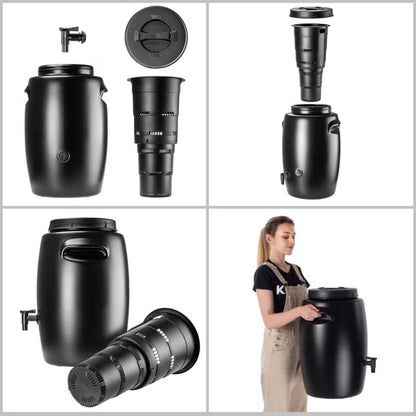 Gødningstank 55 Liter med Hane