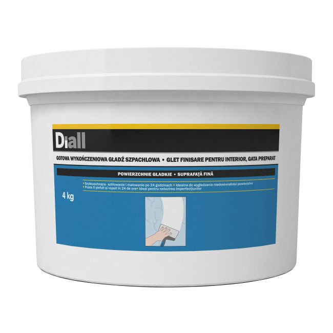 Diall færdigspartelmasse op til 2 mm 4 kg