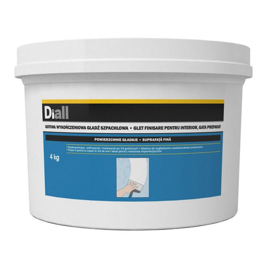Diall færdigspartelmasse op til 2 mm 4 kg