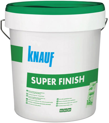 Færdigblandet Spartelmasse Super Finish 28 kg