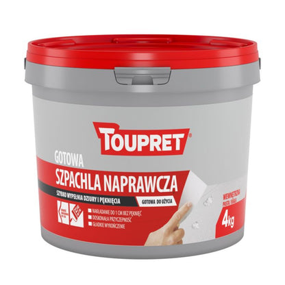 Reparationsspartelmasse 4 kg Hvid