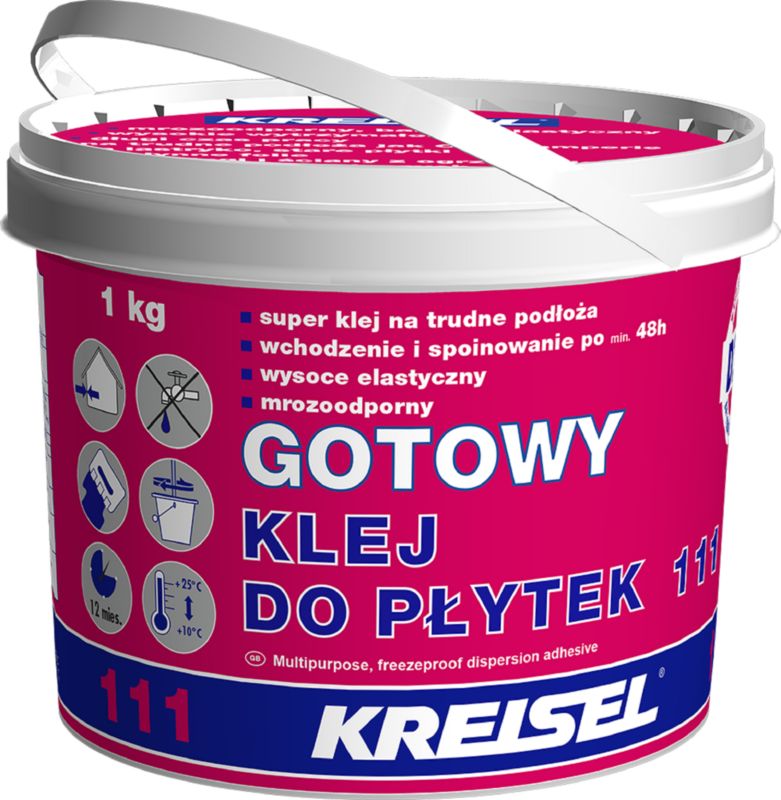 Fliseklæb 111 Hvid 1 kg