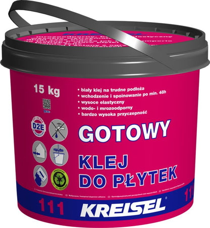Fliseklæb 111 Hvid 15 kg