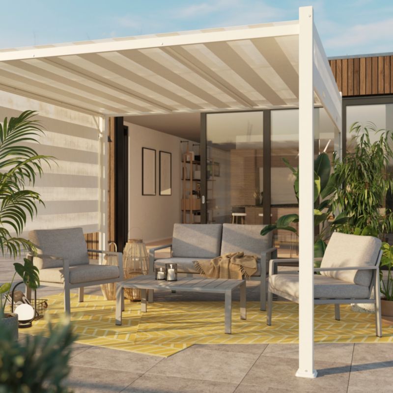 Færdigt terrassemøbelsæt GoodHome Moorea