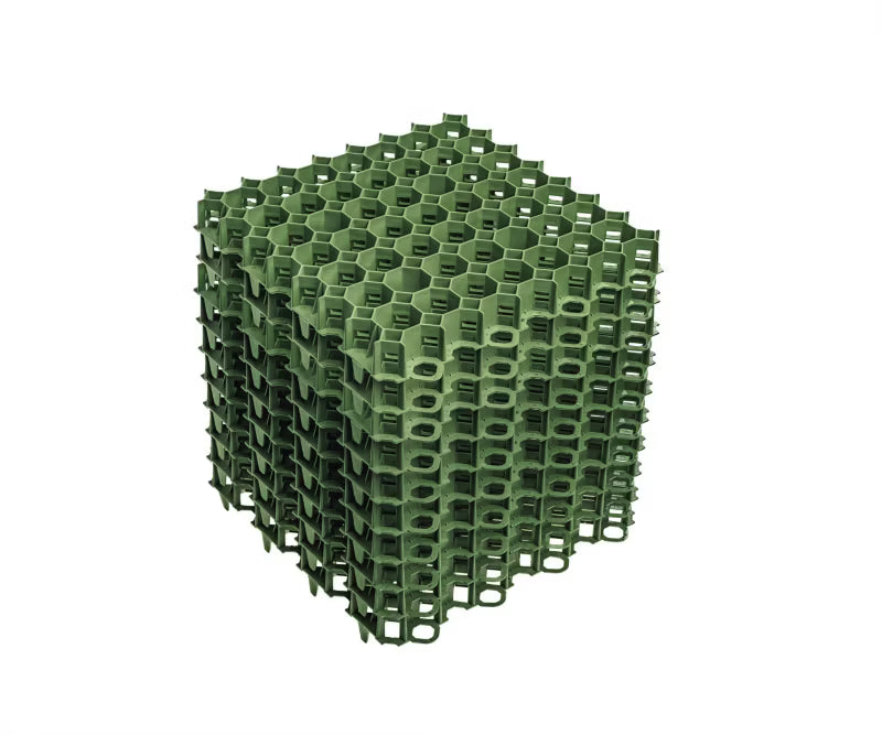 Græsarmering 50x50x5 cm Grøn Sæt 20 Stk 5 m²