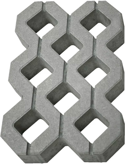 Græsarmering Meba 40x60x8 cm Grå Beton