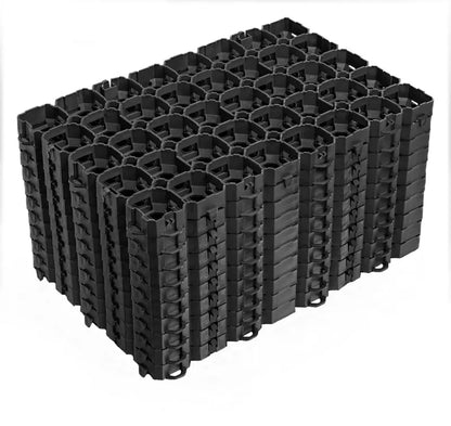 Græsarmering SG6 60x40x4 cm Sort 10 Stk.