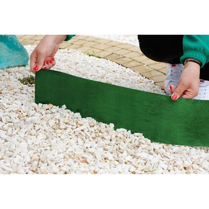 Græskant 15 cm x 9 m Grøn