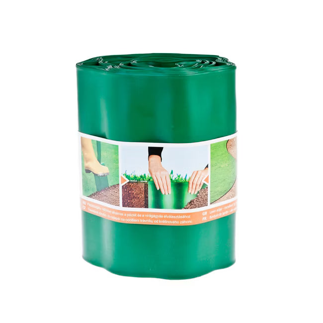 Græskant 20 cm x 9 m Grøn