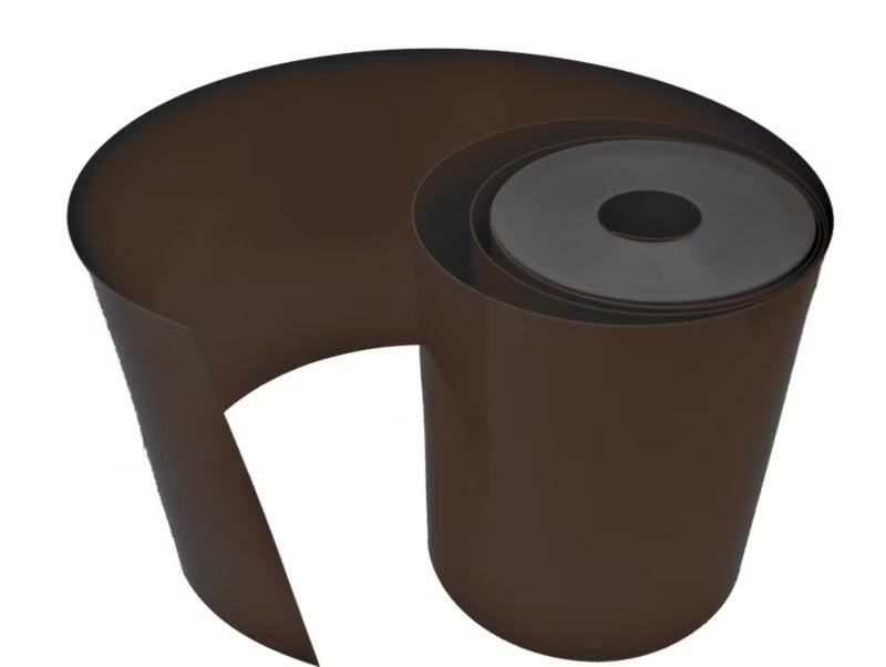 Græskant 25 cm x 50 m Brun