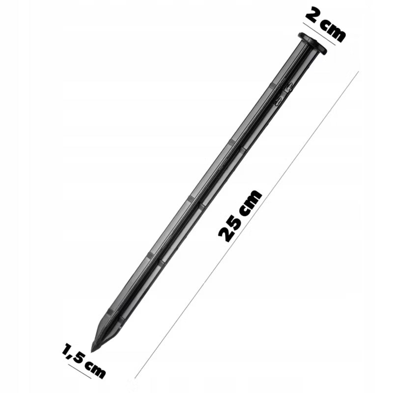 Græskant 5,8 cm 20 m Sort med 60 Jordspyd