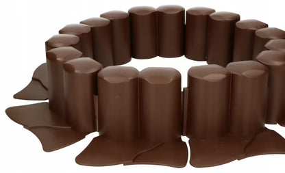 Græskant Palisade 302 cm Brun Plast
