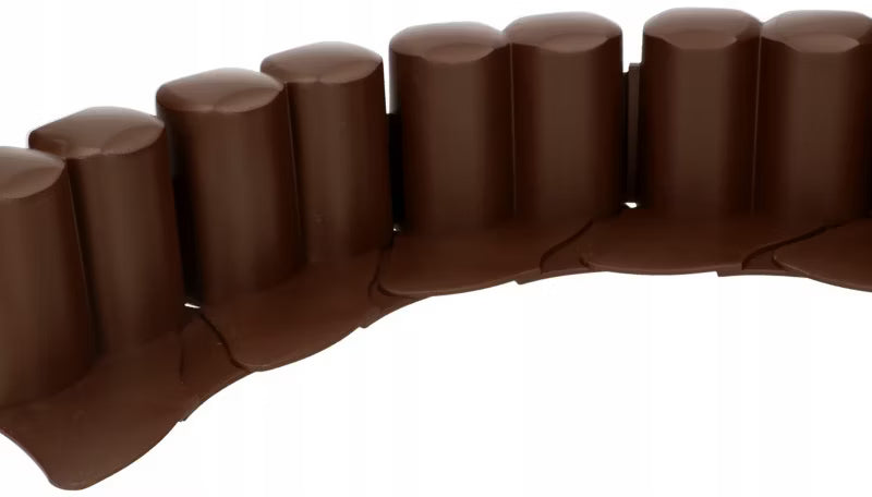 Græskant Palisade 302 cm Brun Plast