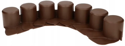 Græskant Palisade 405 cm Brun Plast