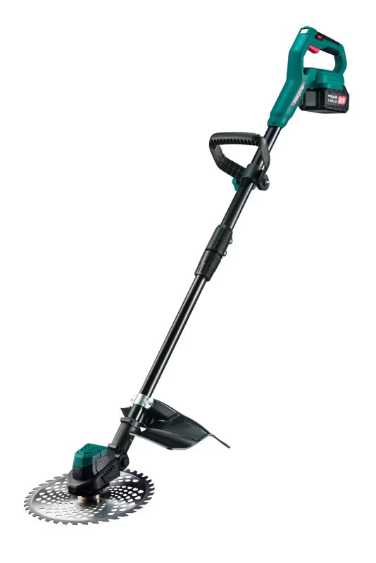 Græstrimmer Batteri 25 cm 21V med 2 Batterier | 5907651439003