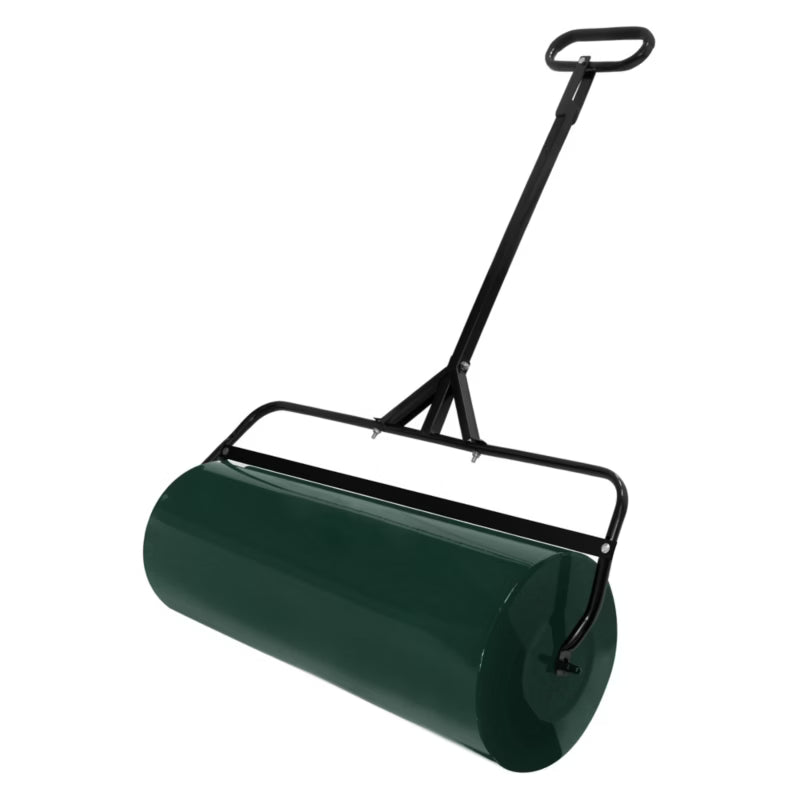 Græstromle 90x30 cm 63 Liter Grøn Stål