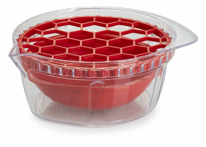 Granatæbleudskiller 0,7 Liter Transparent Rød