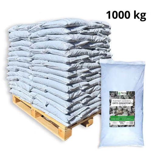 Granitskærver Terra 16-22 mm Grå 1000 kg