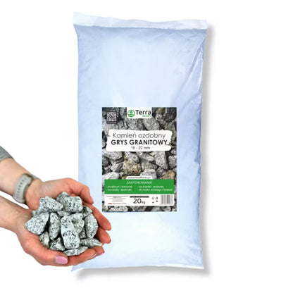 Granitskærver Terra 16-22 mm Grå 1000 kg