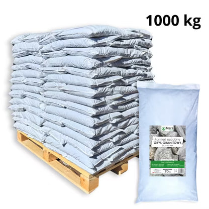 Granitskærver Terra 31,5-63 mm Grå 1000 kg