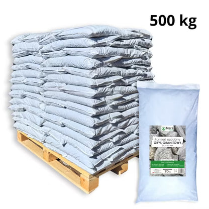 Granitskærver Terra 31,5-63 mm Grå 500 kg