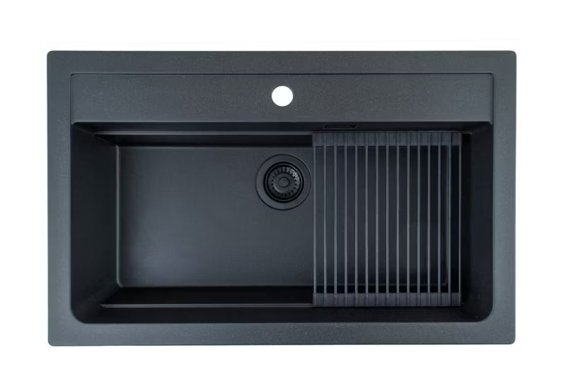Granitvask Atrox 40 1-Kammer med Tilbehør