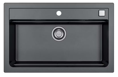 Granitvask Atrox 40 79x50 cm 1-Kammer