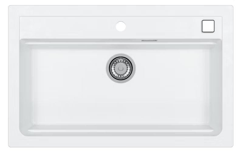 Granitvask Atrox 40 79x50 cm Hvid