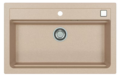 Granitvask Atrox 40 79x50 cm Sand 1-Kammer