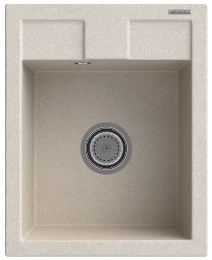 Granitvask Best 1-Kammer 50x40 cm Beige