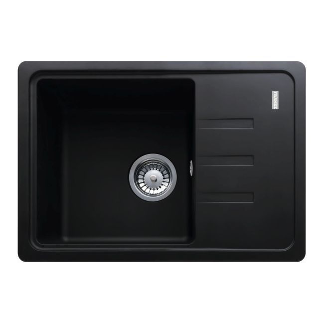 Granitvask Bliss 611-62 62x43,5 cm med Afløbsplade