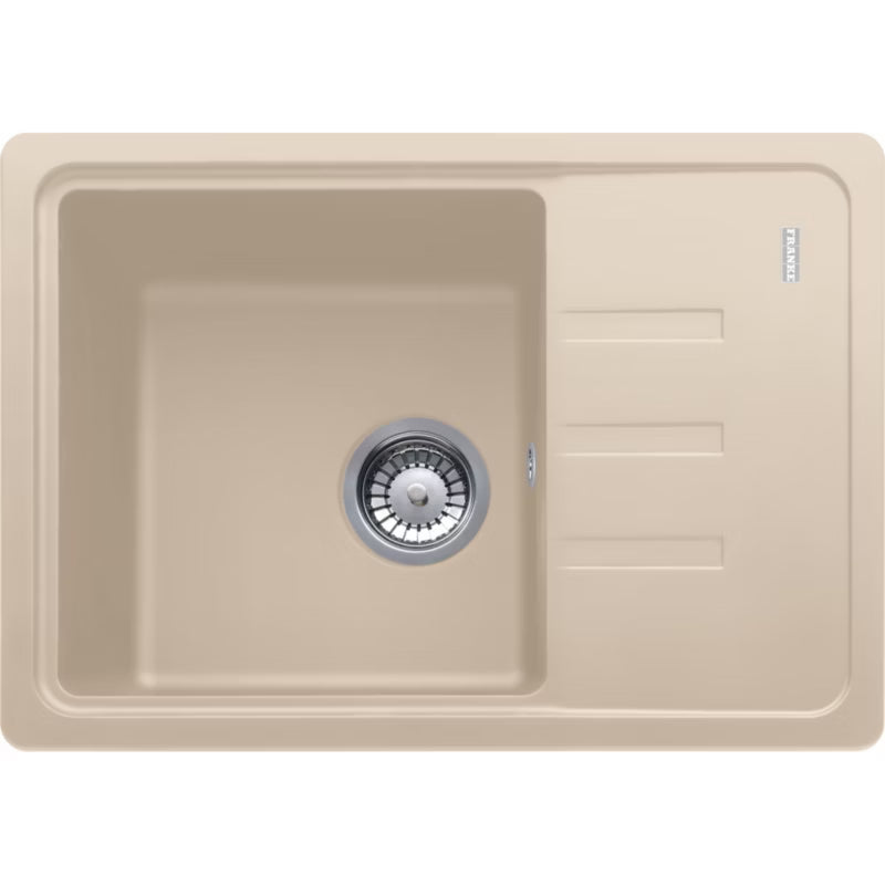 Granitvask BSG 611-62 62x43,5 cm Beige med Afløbsplade